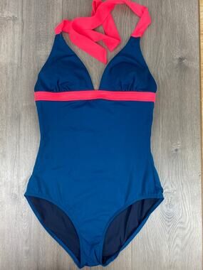 Boden Blue&Pink One Piece Swimsuit Sz.6